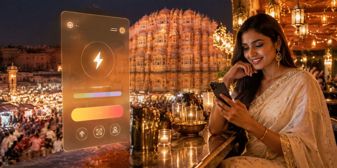 Indian woman using Paytm to deposit for Andar Bahar at 82502